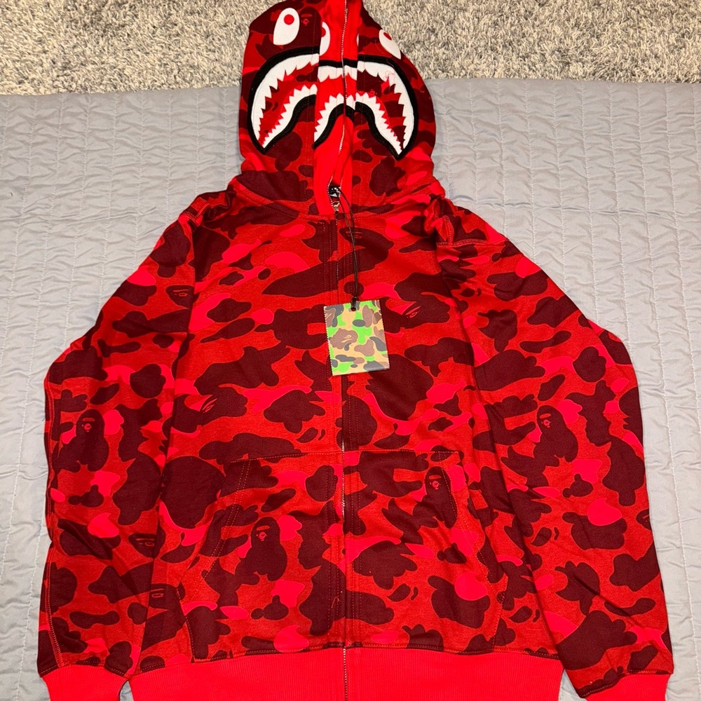 Red Bape Hoodie